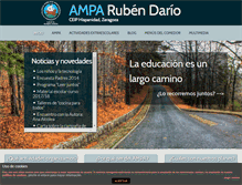 Tablet Screenshot of amparubendario.es